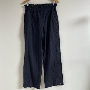 Athleta black track pants